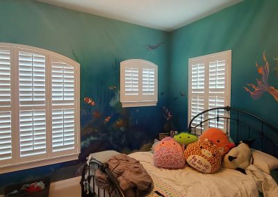 Arched shutters for windows and rooms