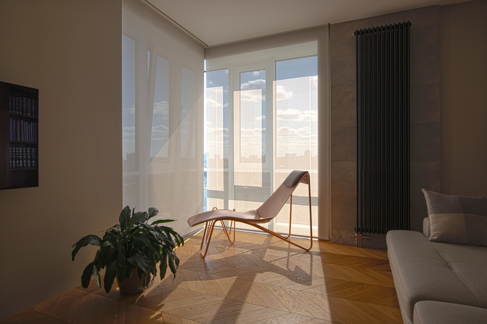 how to charge motorized blinds