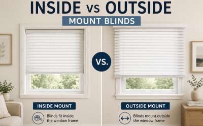Inside vs Outside Mount Blinds: Which Option is Best for Your Windows?